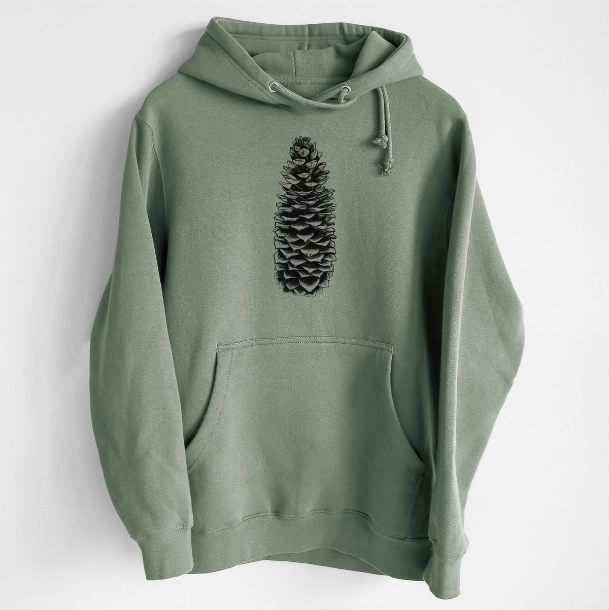Sugar Pine Cone - Pinus lambertiana - Heavyweight Fleece Hoodie