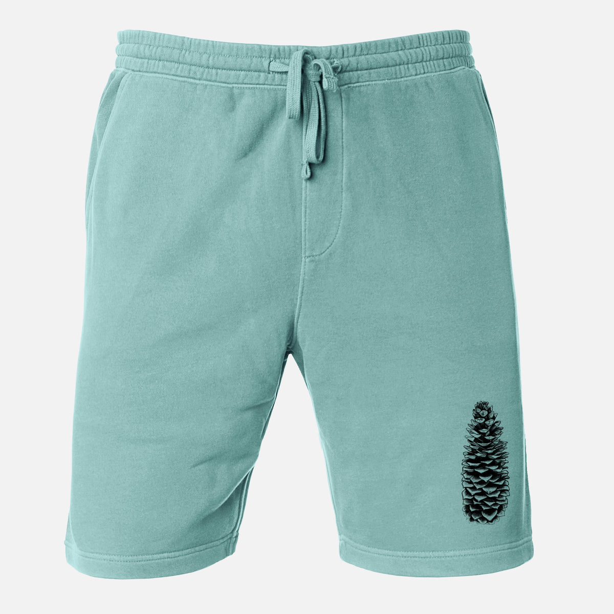 Sugar Pine Cone - Pinus lambertiana - Unisex Pigment Dyed Shorts