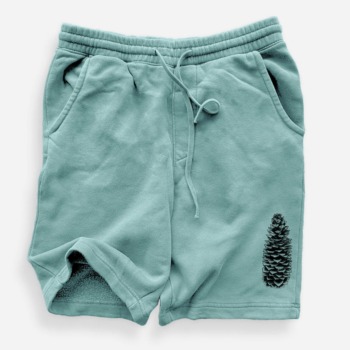 Sugar Pine Cone - Pinus lambertiana - Unisex Pigment Dyed Shorts