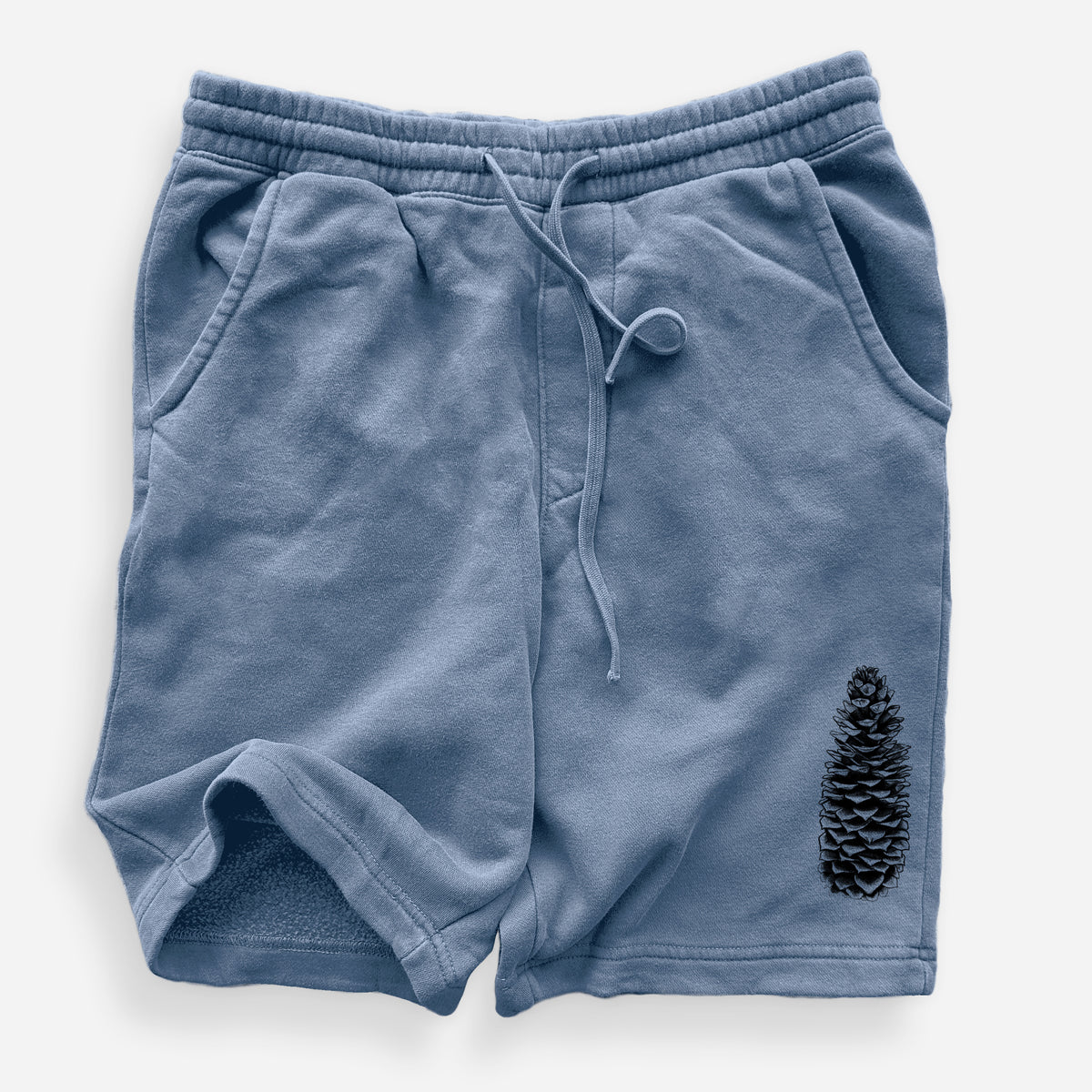 Sugar Pine Cone - Pinus lambertiana - Unisex Pigment Dyed Shorts
