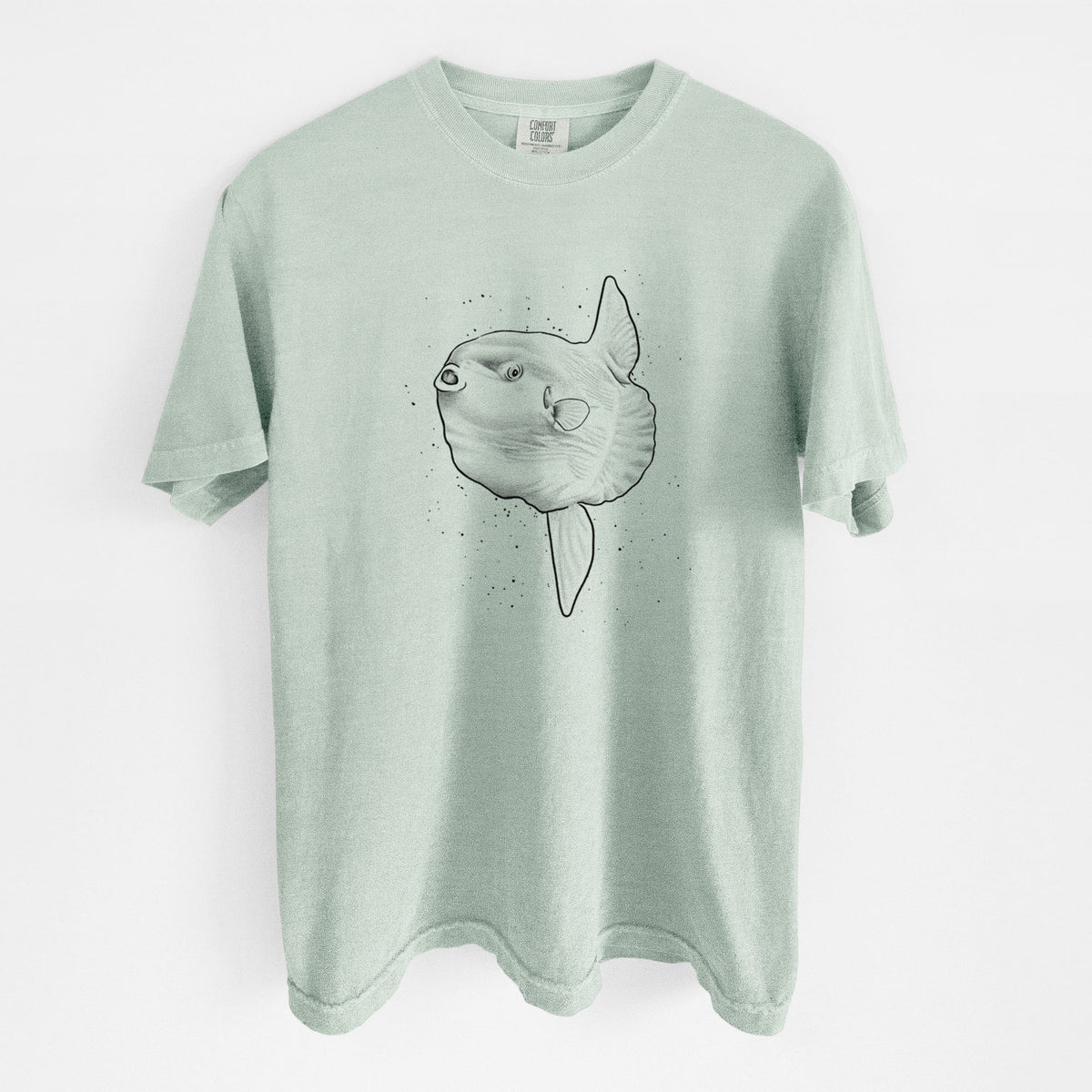 Ocean Sunfish - Mola mola - Unisex Comfort Colors Garment-Dyed Heavyweight T-shirt