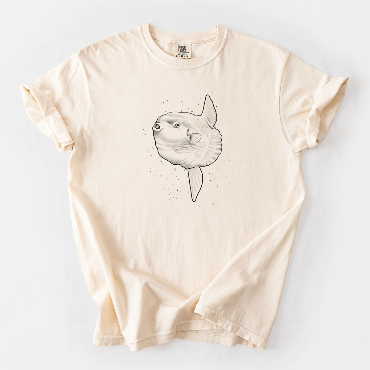 Ocean Sunfish - Mola mola - Unisex Comfort Colors Garment-Dyed Heavyweight T-shirt