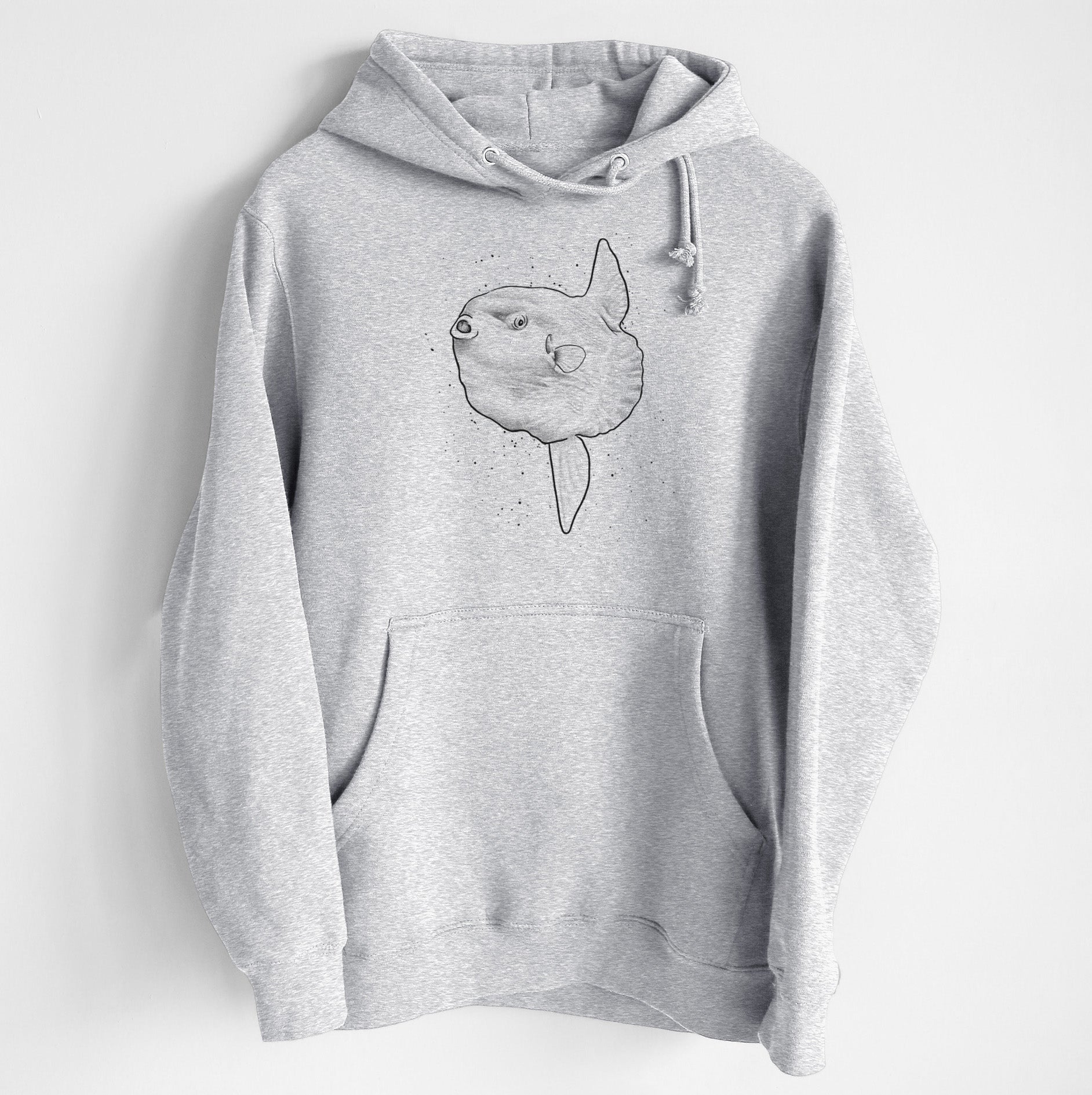 Ocean Sunfish - Mola mola - Heavyweight Fleece Hoodie
