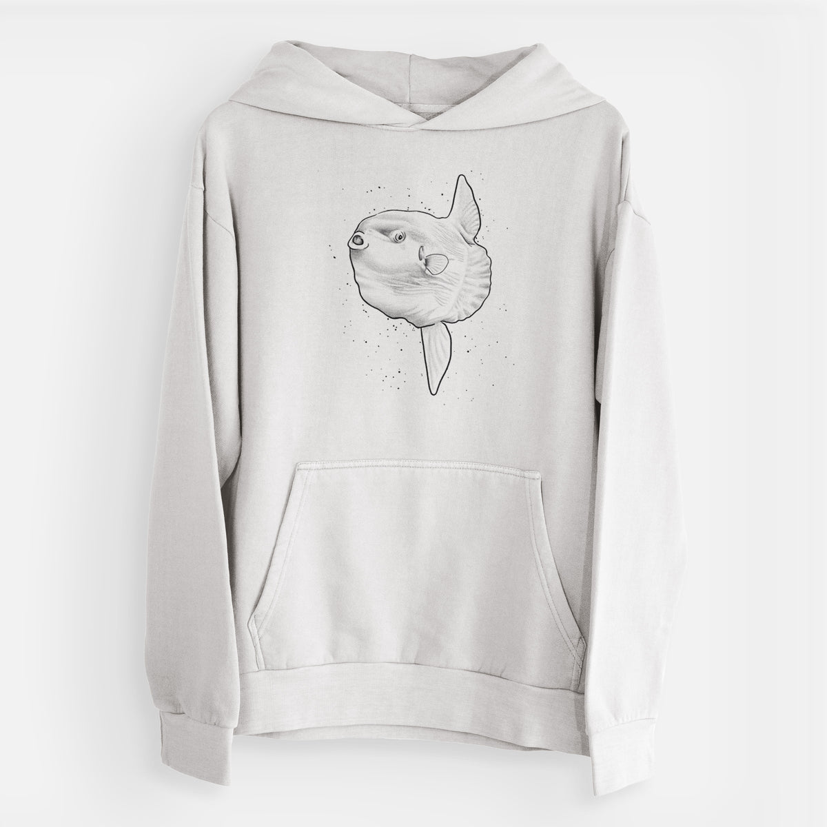 Ocean Sunfish - Mola mola  - Urban Heavyweight Hoodie