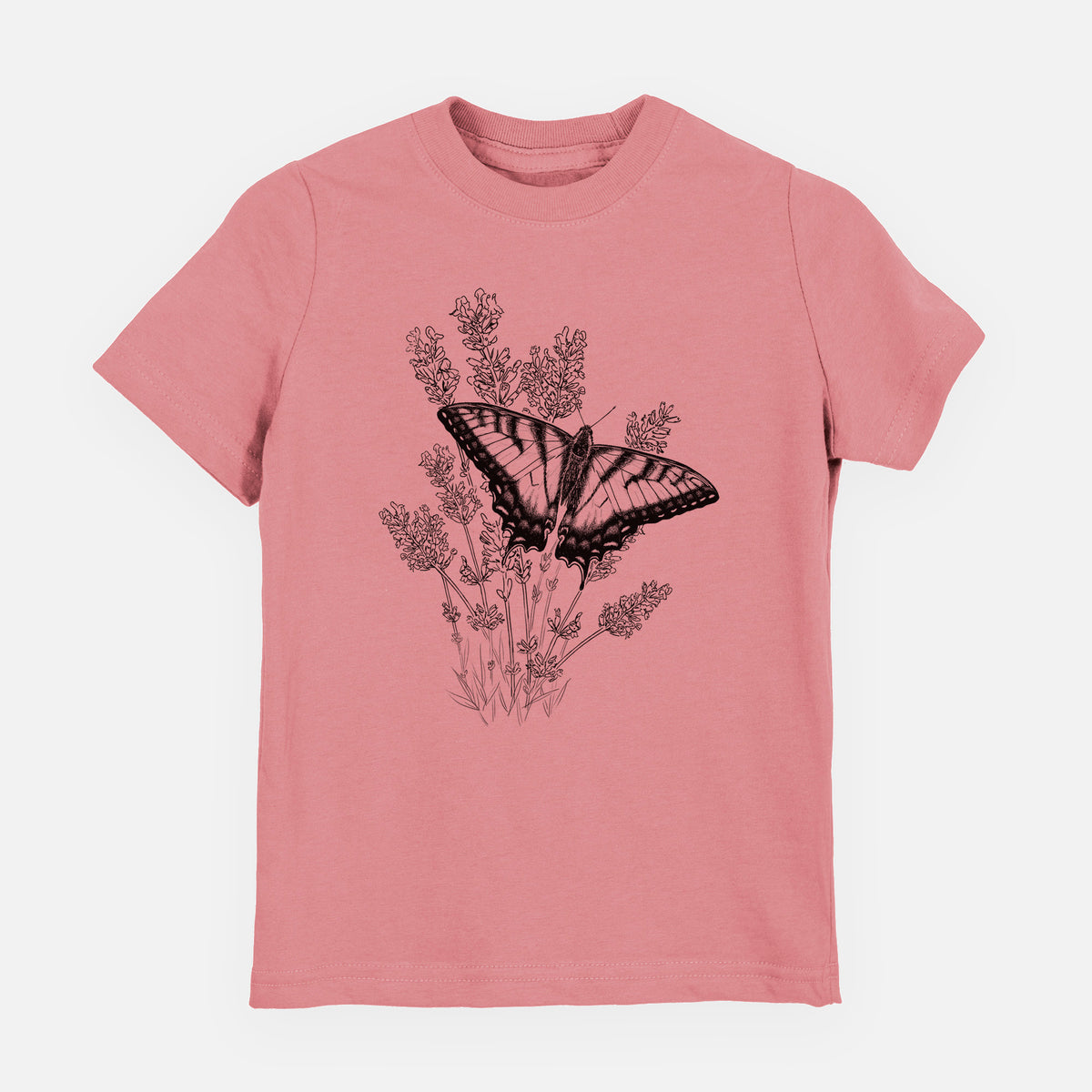 Eastern Tiger Swallowtail with Lavender - Youth Shirt