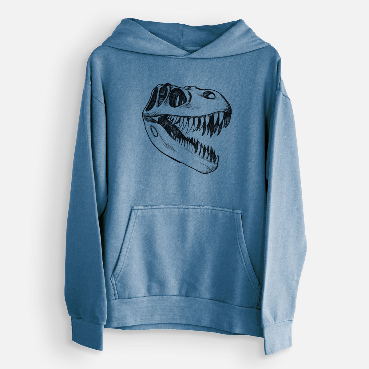 Tyrannosaurus Rex Skull  - Urban Heavyweight Hoodie