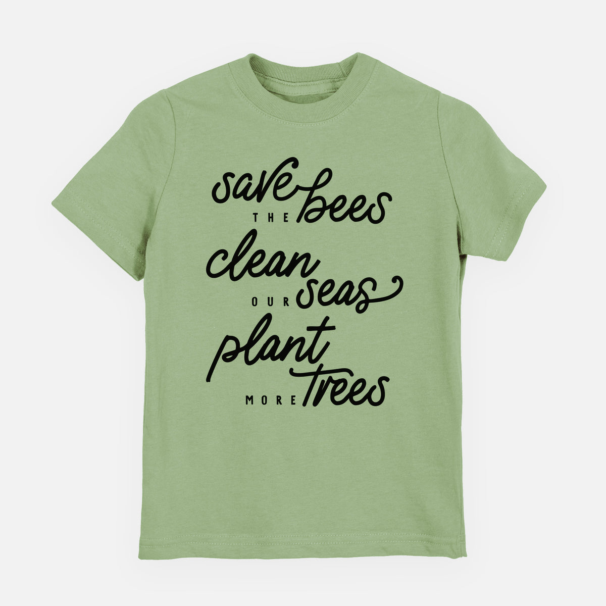 Bees Seas Trees - Typography - Toddler/Youth Shirt