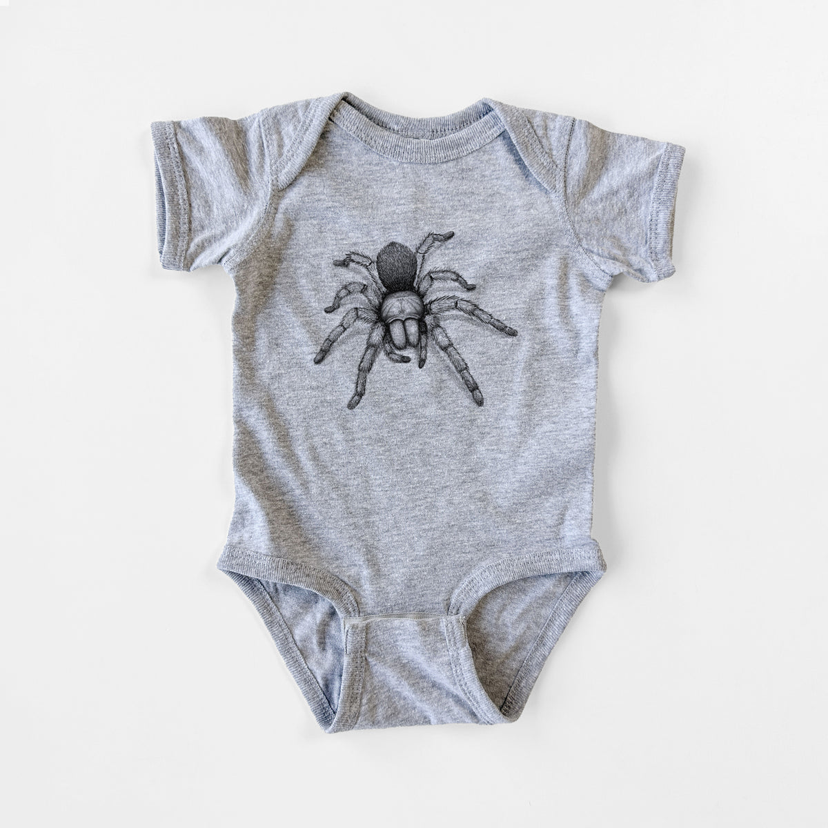Desert Blonde Tarantula - Aphonopelma chalcodes - Baby Fine Jersey Bodysuit
