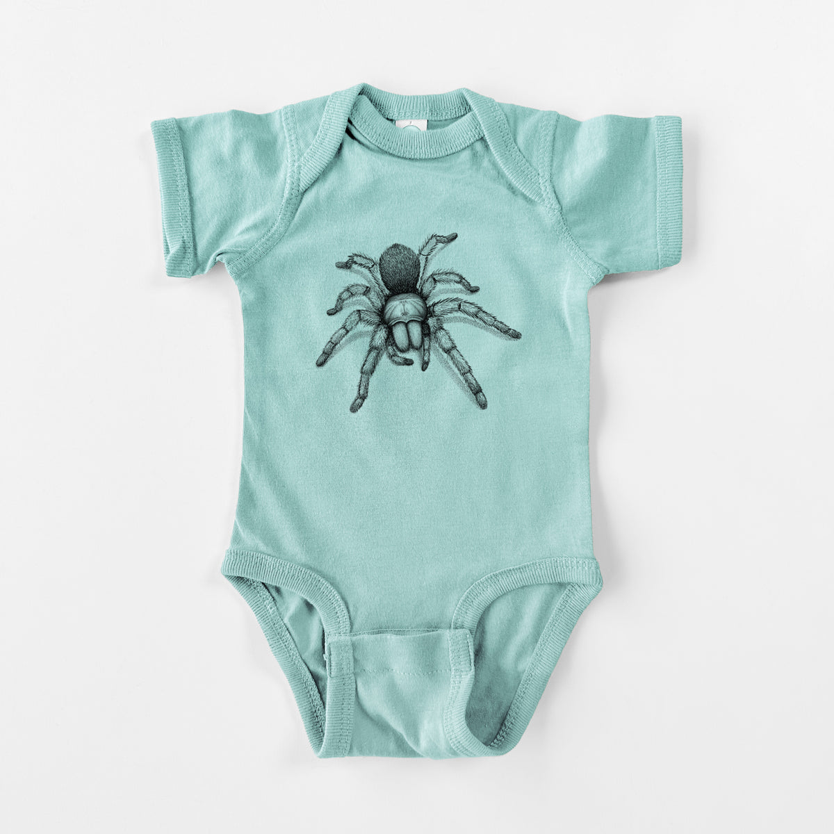 Desert Blonde Tarantula - Aphonopelma chalcodes - Baby Fine Jersey Bodysuit