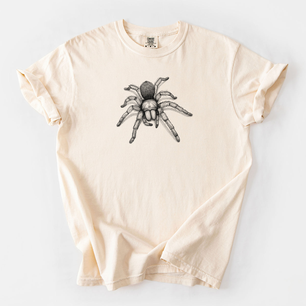 Desert Blonde Tarantula - Aphonopelma chalcodes - Unisex Comfort Colors Garment-Dyed Heavyweight T-shirt