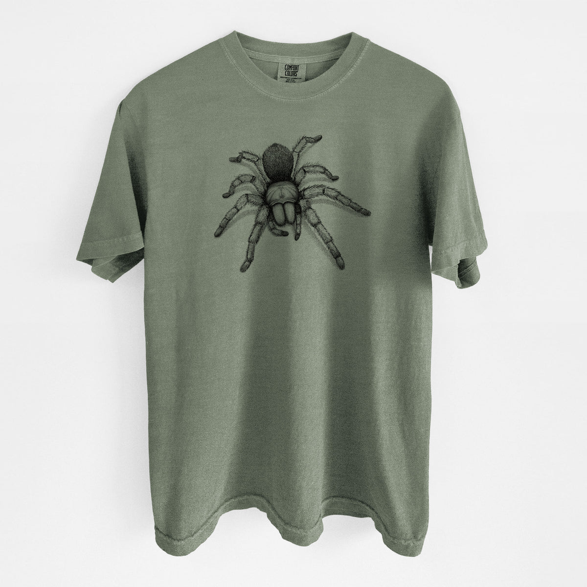 Desert Blonde Tarantula - Aphonopelma chalcodes - Unisex Comfort Colors Garment-Dyed Heavyweight T-shirt