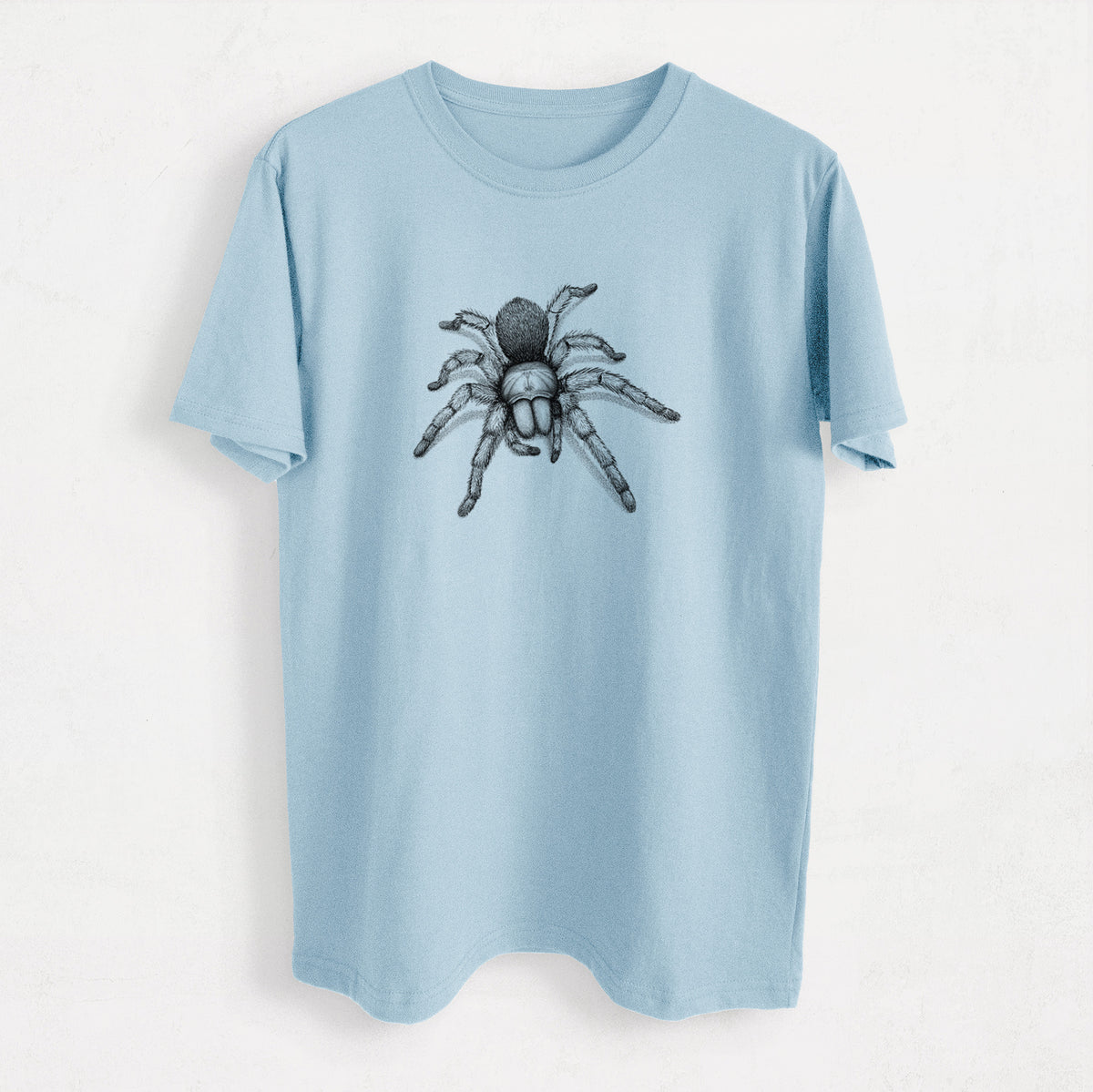 Desert Blonde Tarantula - Aphonopelma chalcodes - Heavyweight Men&#39;s 100% Organic Cotton Tee