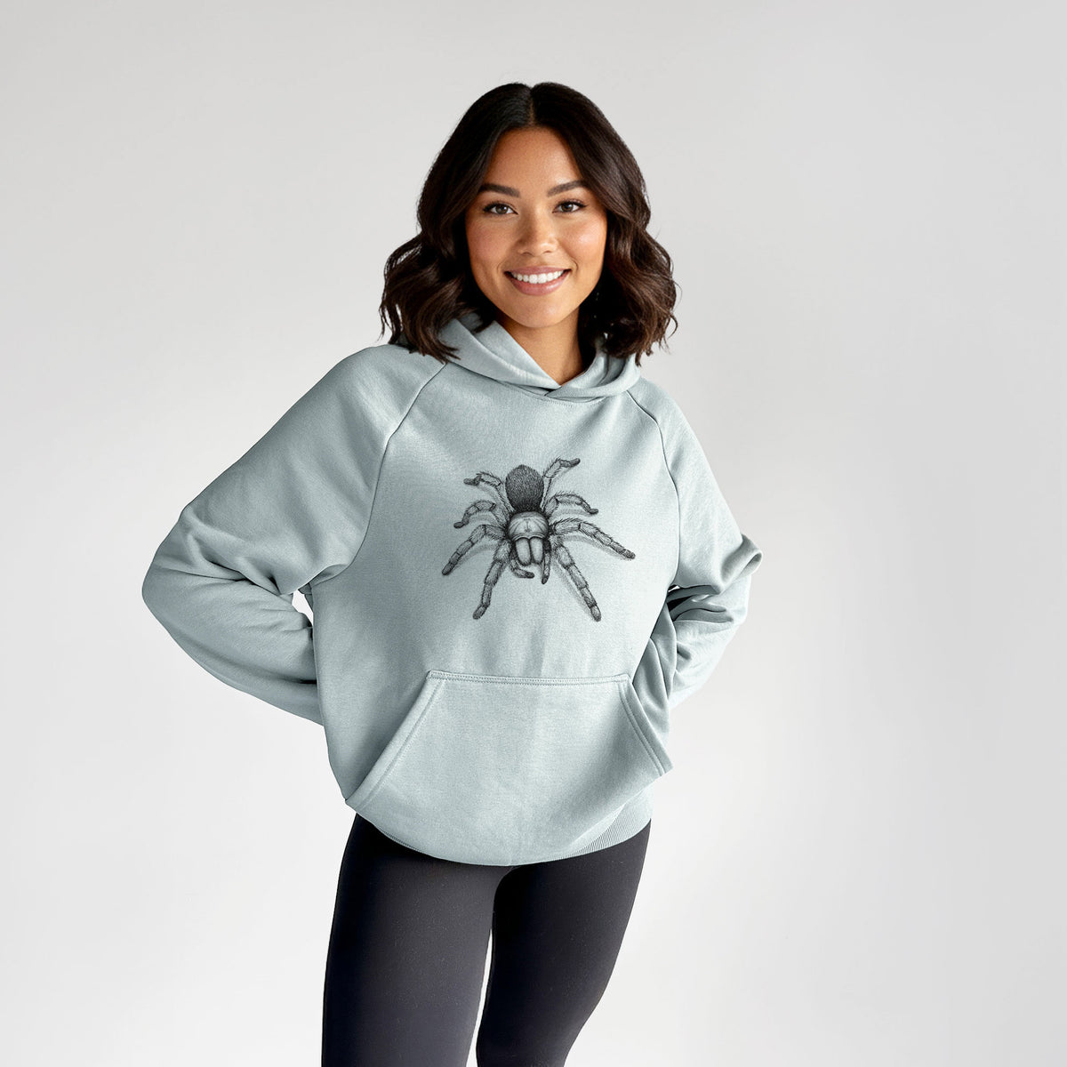 Desert Blonde Tarantula - Aphonopelma chalcodes - UltraLuxe Heavyweight French Terry Hoodie