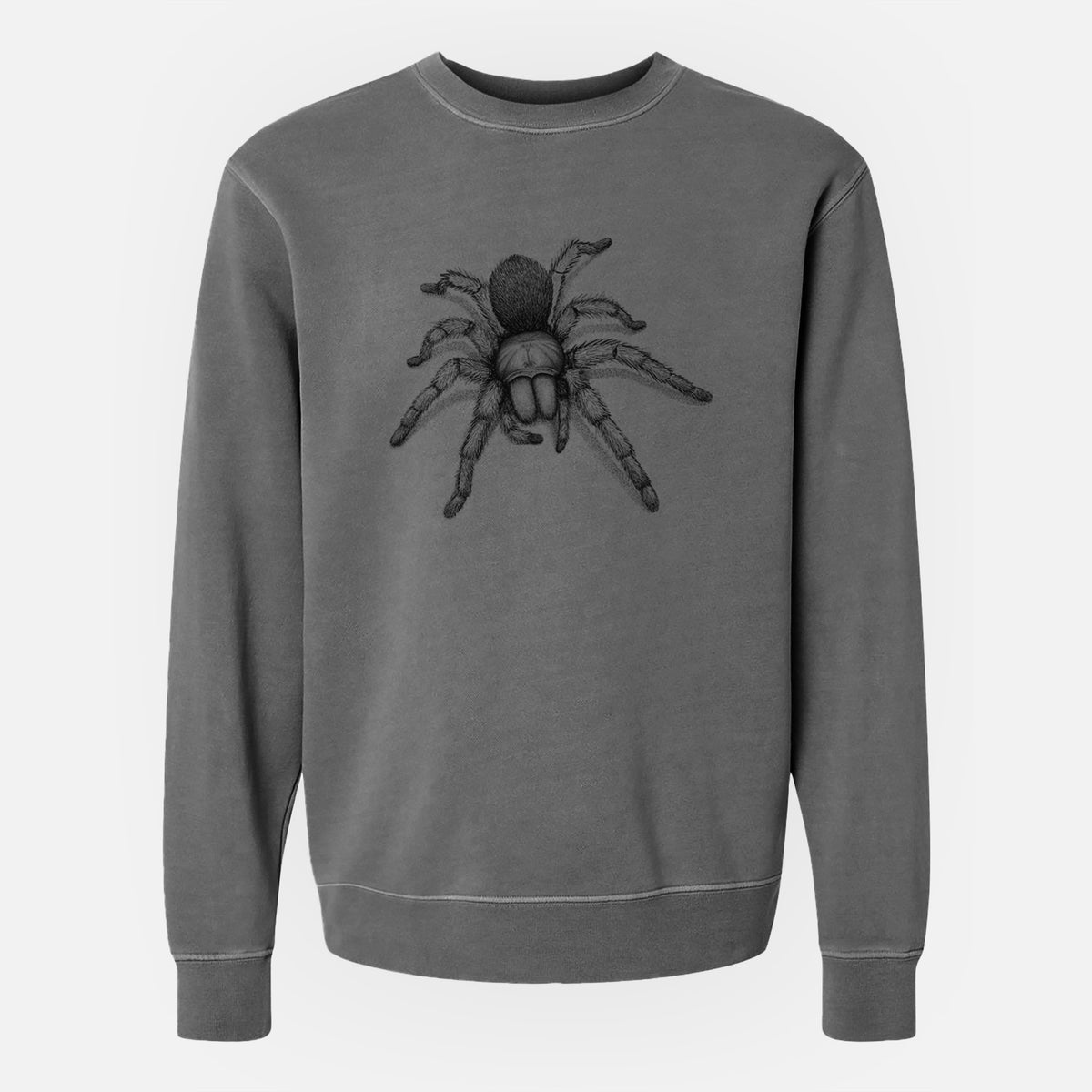 Desert Blonde Tarantula - Aphonopelma chalcodes - Unisex Pigment Dyed Crew Sweatshirt