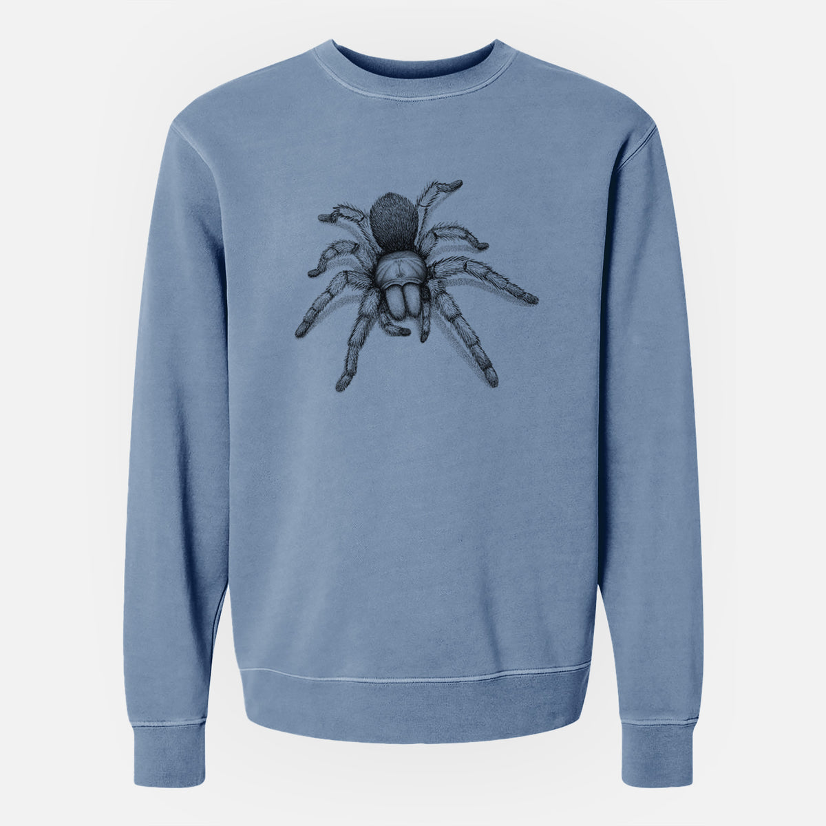 Desert Blonde Tarantula - Aphonopelma chalcodes - Unisex Pigment Dyed Crew Sweatshirt