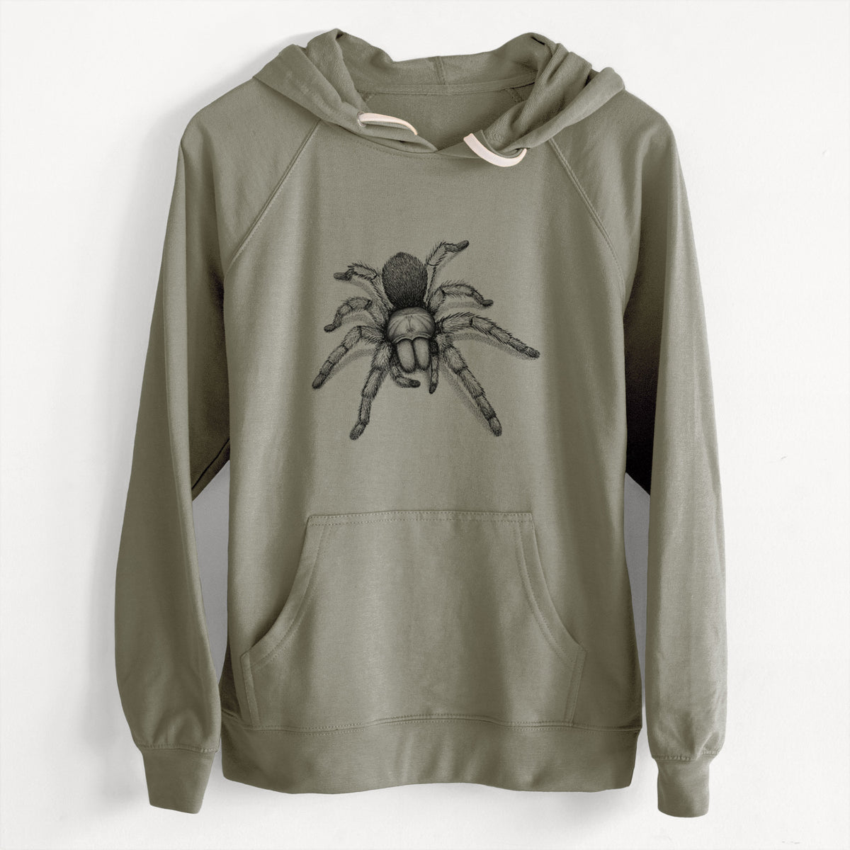 CLEARANCE - Desert Blonde Tarantula - Aphonopelma chalcodes  - Unisex Slim Fit Loopback Terry Hoodie