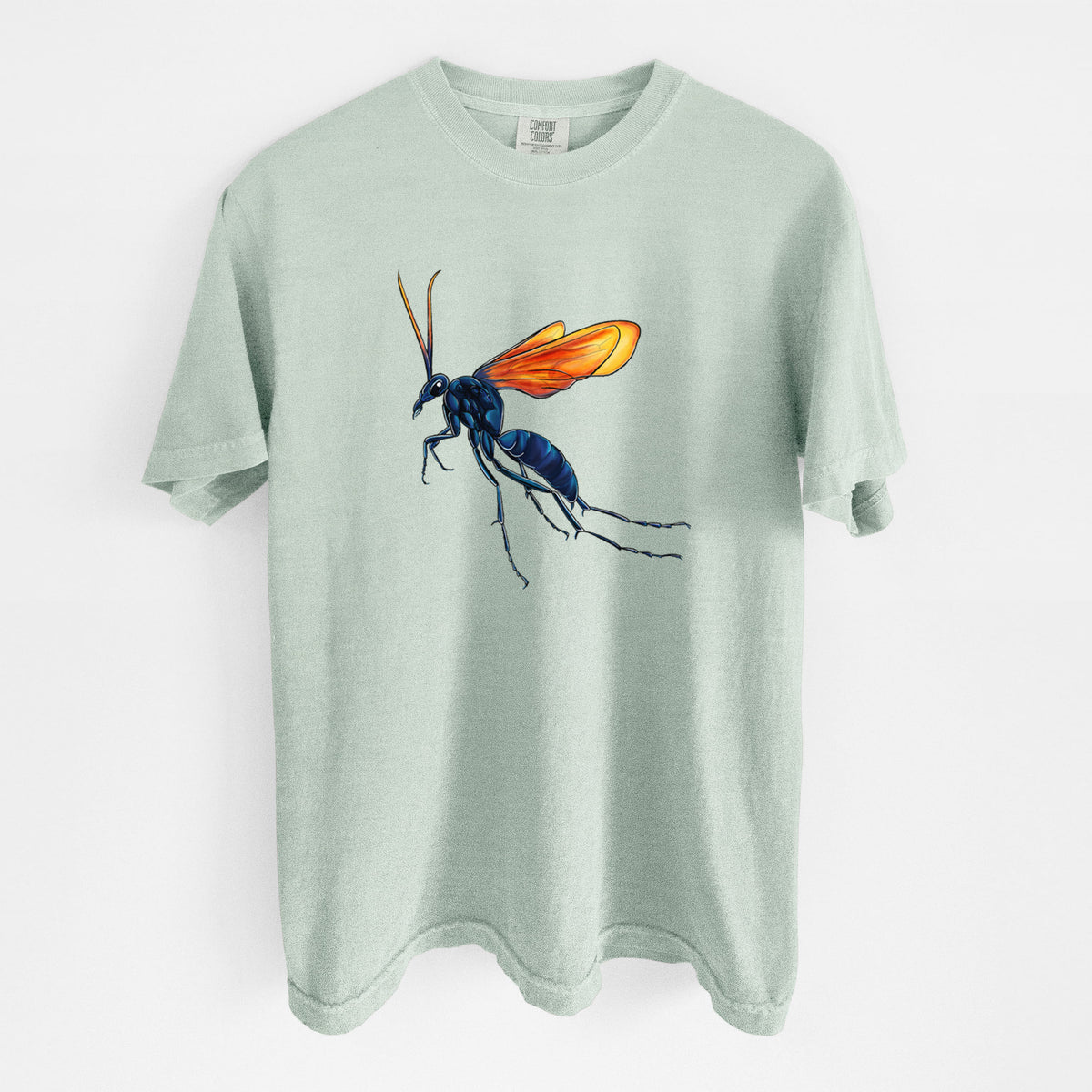 Tarantula Hawk Wasp - Pepsis grossa - Unisex Comfort Colors Garment-Dyed Heavyweight T-shirt