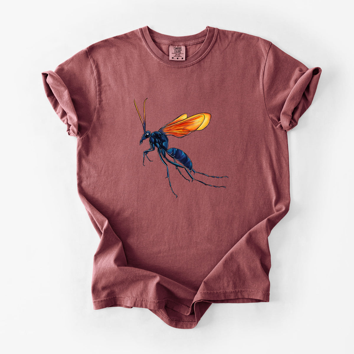 Tarantula Hawk Wasp - Pepsis grossa - Unisex Comfort Colors Garment-Dyed Heavyweight T-shirt