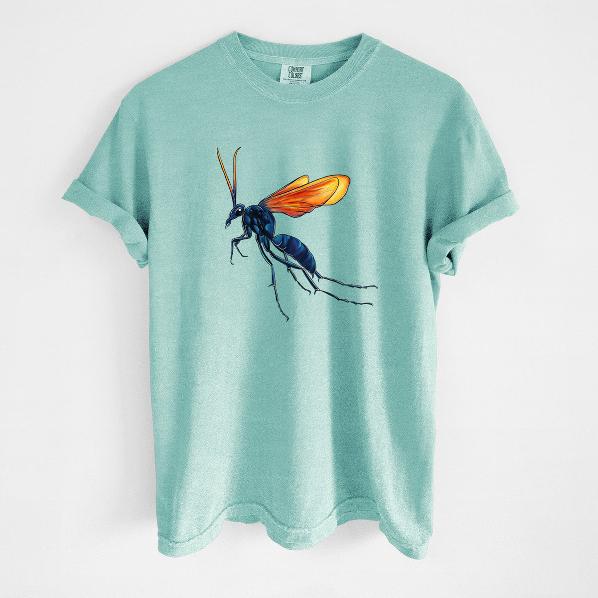 Tarantula Hawk Wasp - Pepsis grossa - Unisex Comfort Colors Garment-Dyed Heavyweight T-shirt