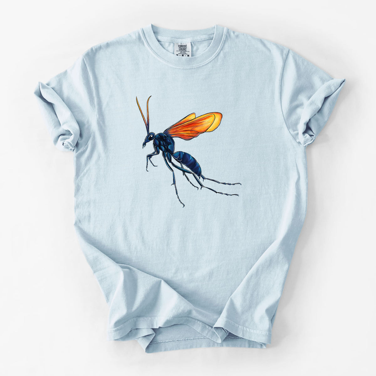 Tarantula Hawk Wasp - Pepsis grossa - Unisex Comfort Colors Garment-Dyed Heavyweight T-shirt