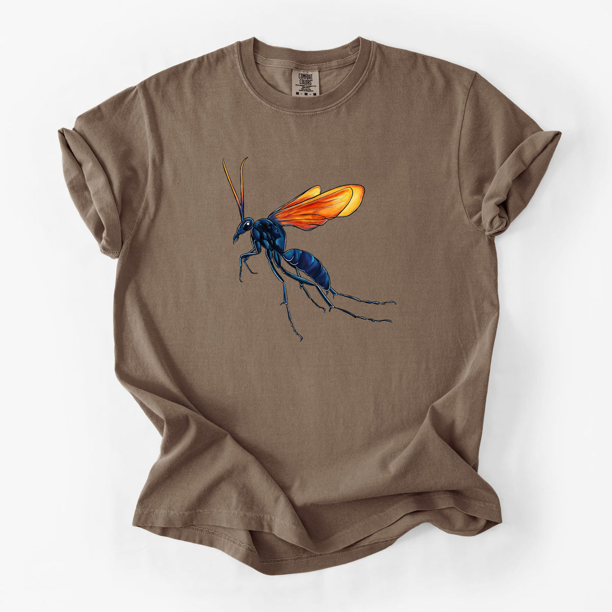Tarantula Hawk Wasp - Pepsis grossa - Unisex Comfort Colors Garment-Dyed Heavyweight T-shirt