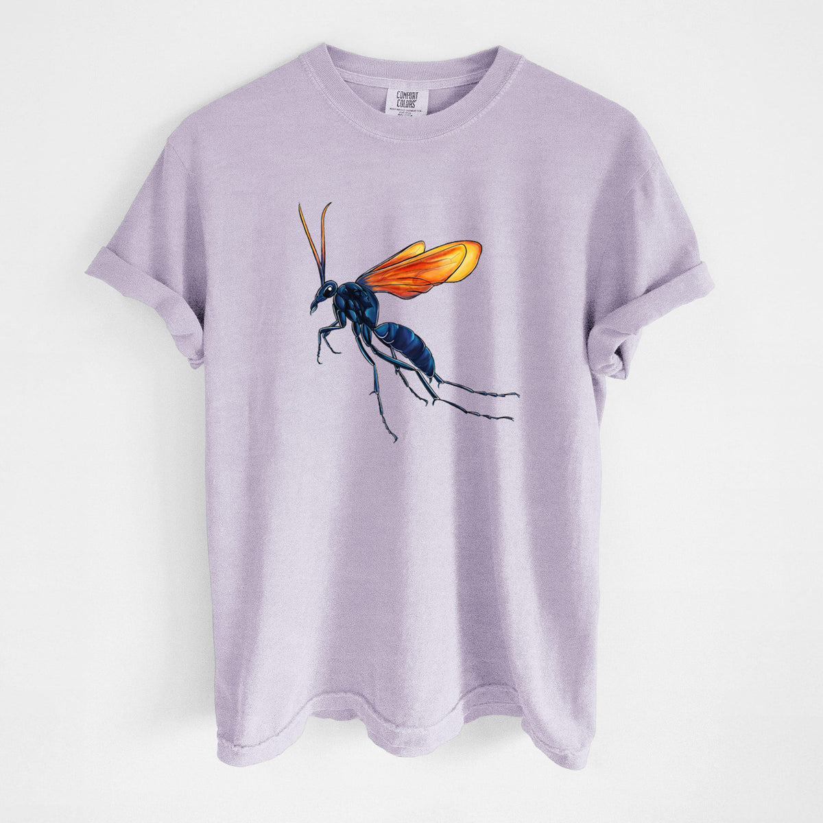 Tarantula Hawk Wasp - Pepsis grossa - Unisex Comfort Colors Garment-Dyed Heavyweight T-shirt