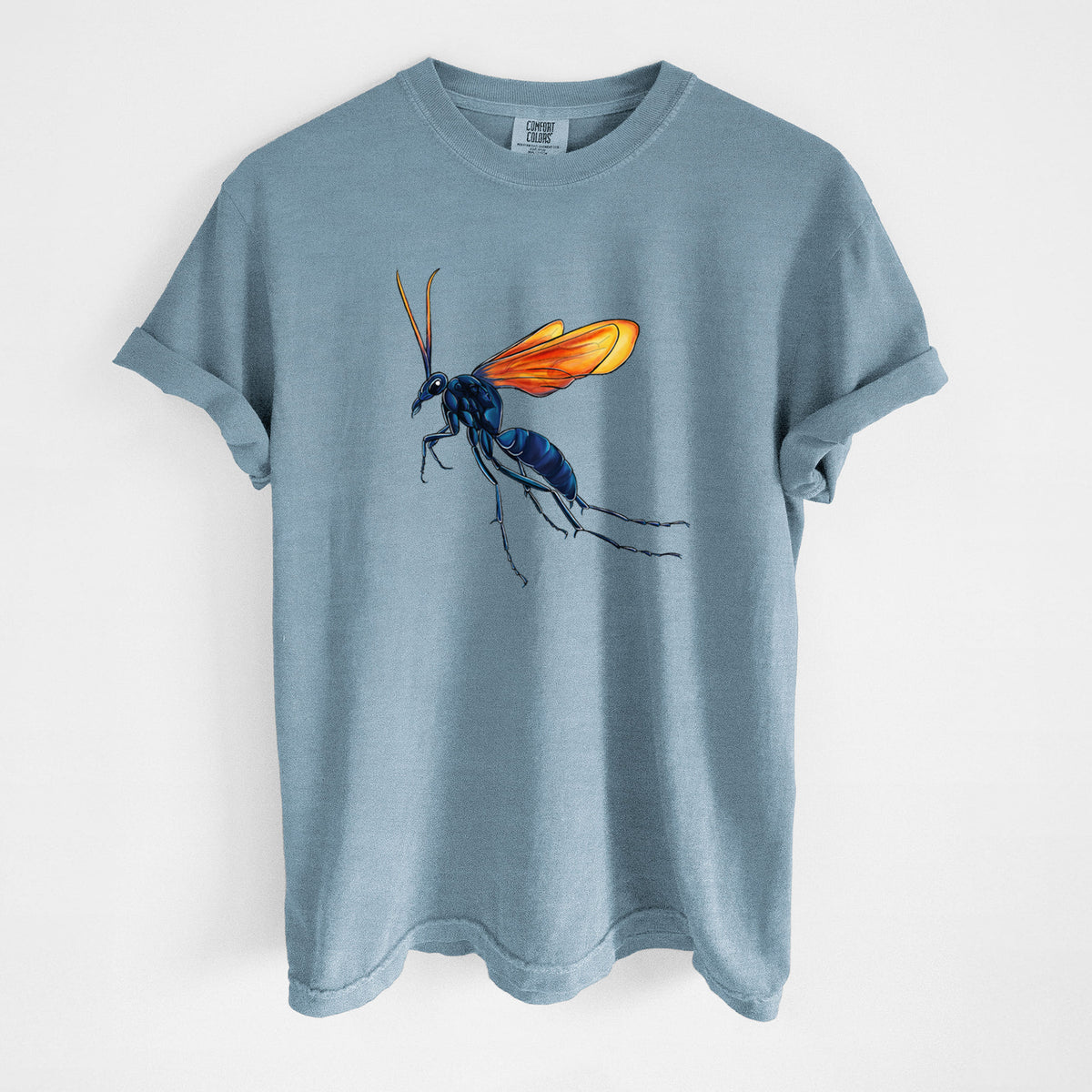 Tarantula Hawk Wasp - Pepsis grossa - Unisex Comfort Colors Garment-Dyed Heavyweight T-shirt
