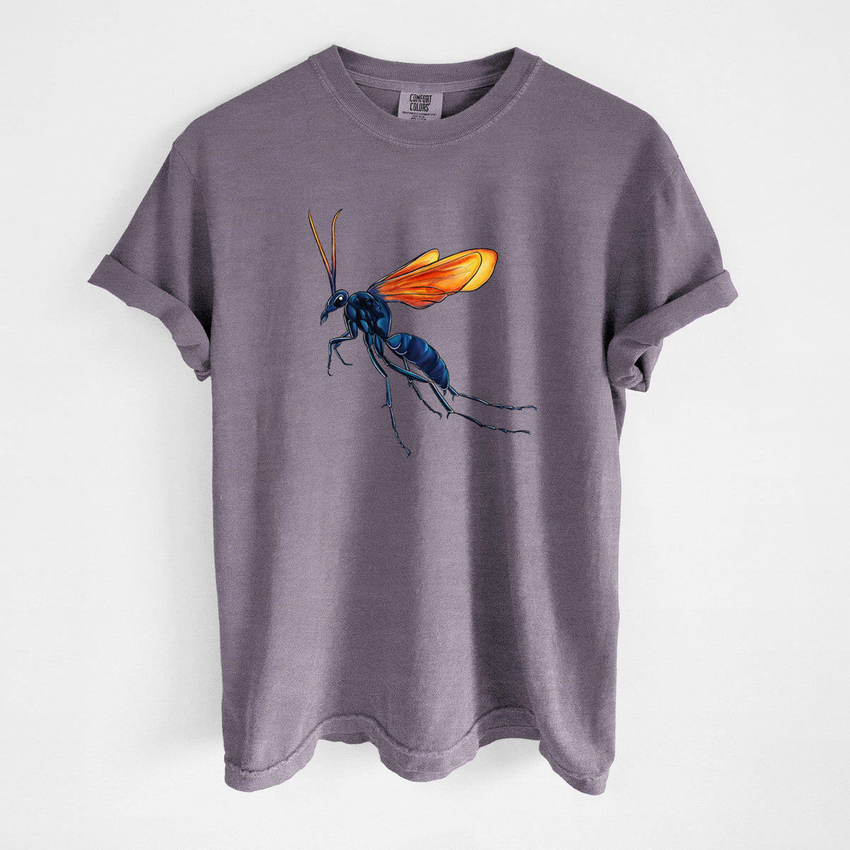 Tarantula Hawk Wasp - Pepsis grossa - Unisex Comfort Colors Garment-Dyed Heavyweight T-shirt