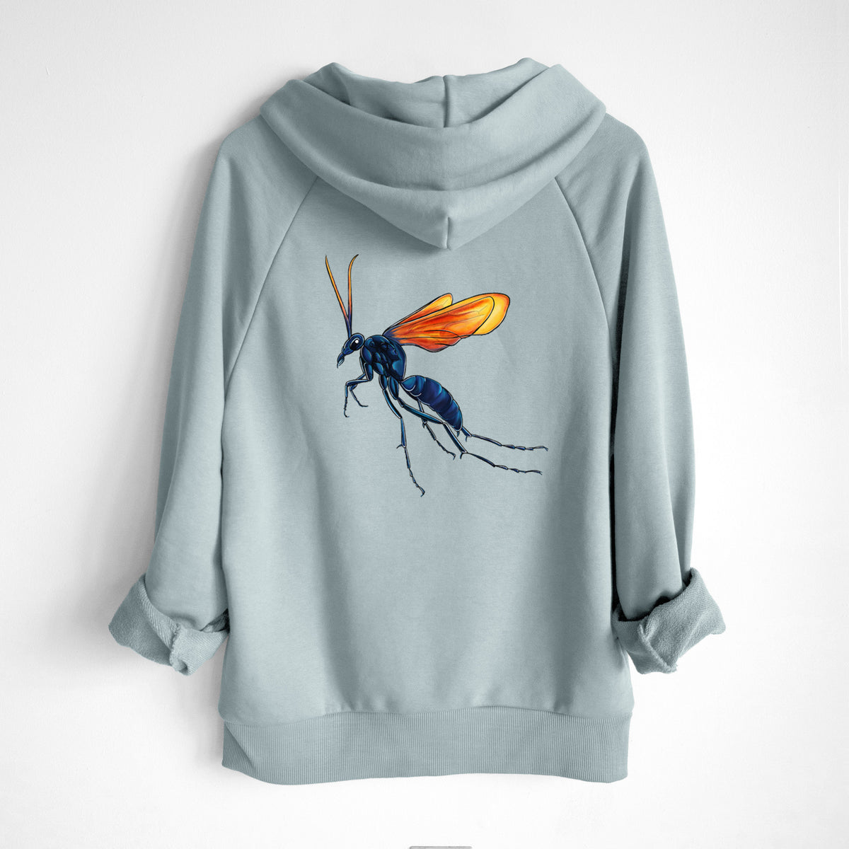 Tarantula Hawk Wasp - Pepsis grossa - UltraLuxe Heavyweight French Terry Hoodie
