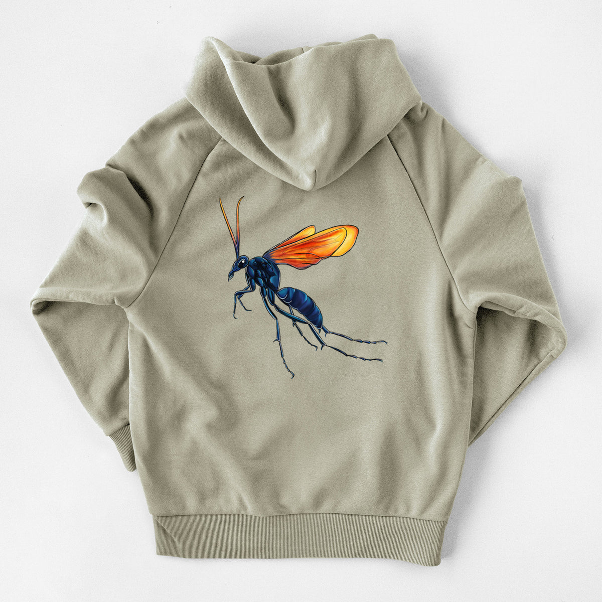 Tarantula Hawk Wasp - Pepsis grossa - UltraLuxe Heavyweight French Terry Hoodie