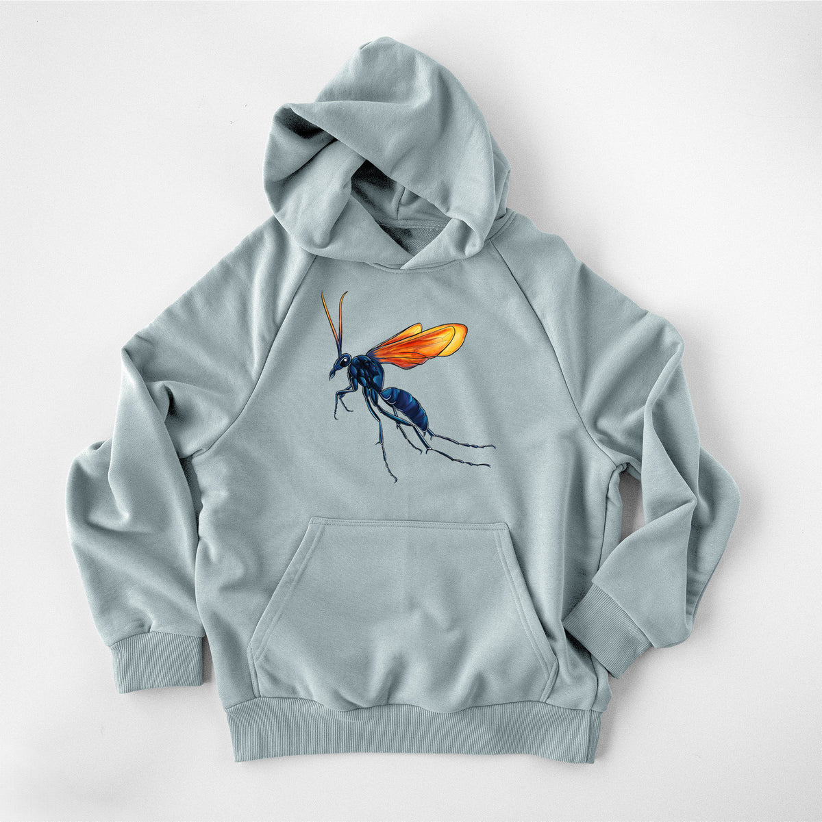 Tarantula Hawk Wasp - Pepsis grossa - UltraLuxe Heavyweight French Terry Hoodie