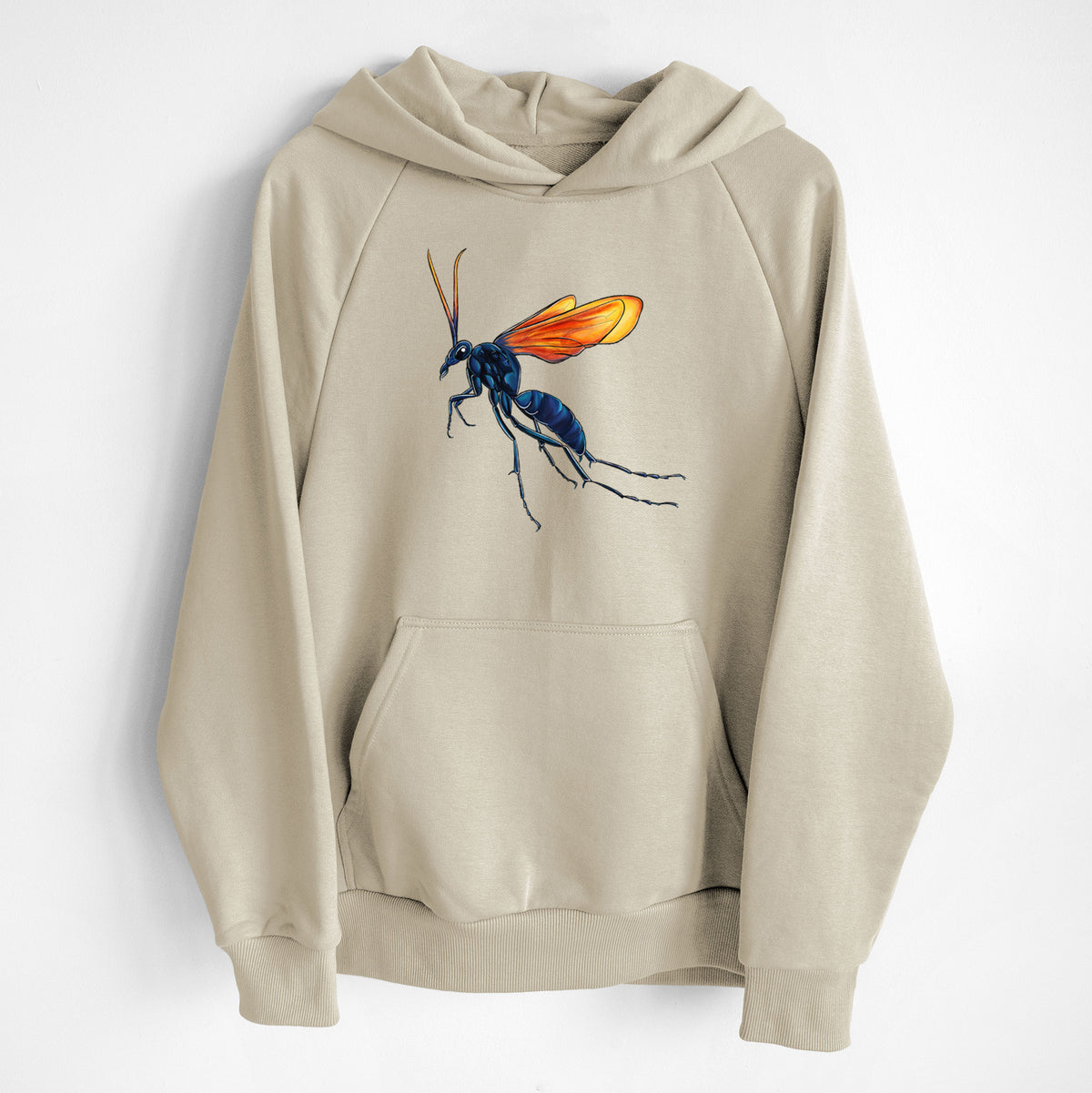 Tarantula Hawk Wasp - Pepsis grossa - UltraLuxe Heavyweight French Terry Hoodie