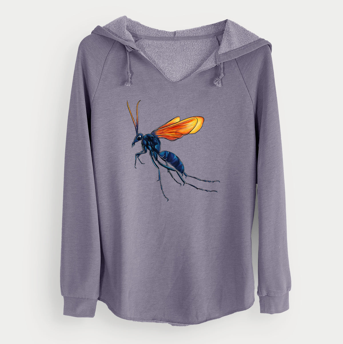 Tarantula Hawk Wasp - Pepsis grossa - Cali Wave Hooded Sweatshirt
