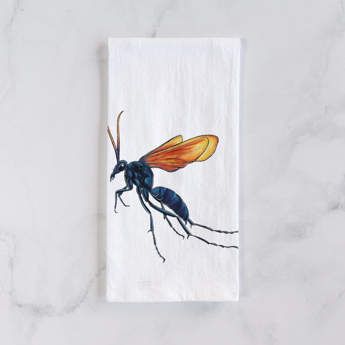 Tarantula Hawk Wasp - Pepsis grossa Tea Towel