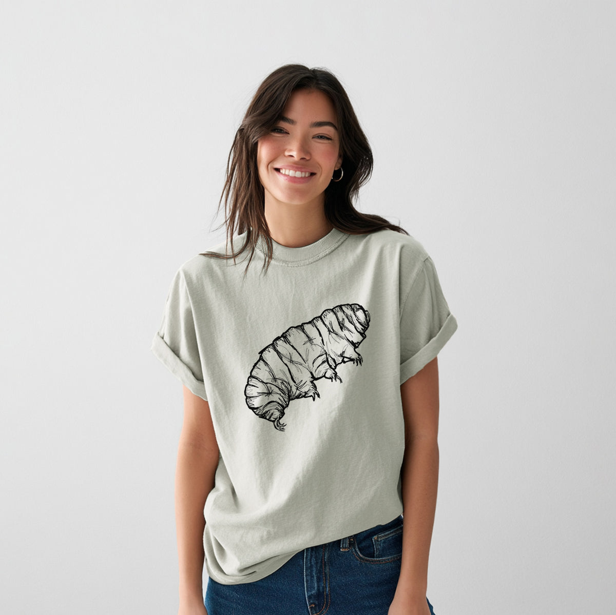 Tardigrade - Tardigrada - Heavyweight Men&#39;s 100% Organic Cotton Tee