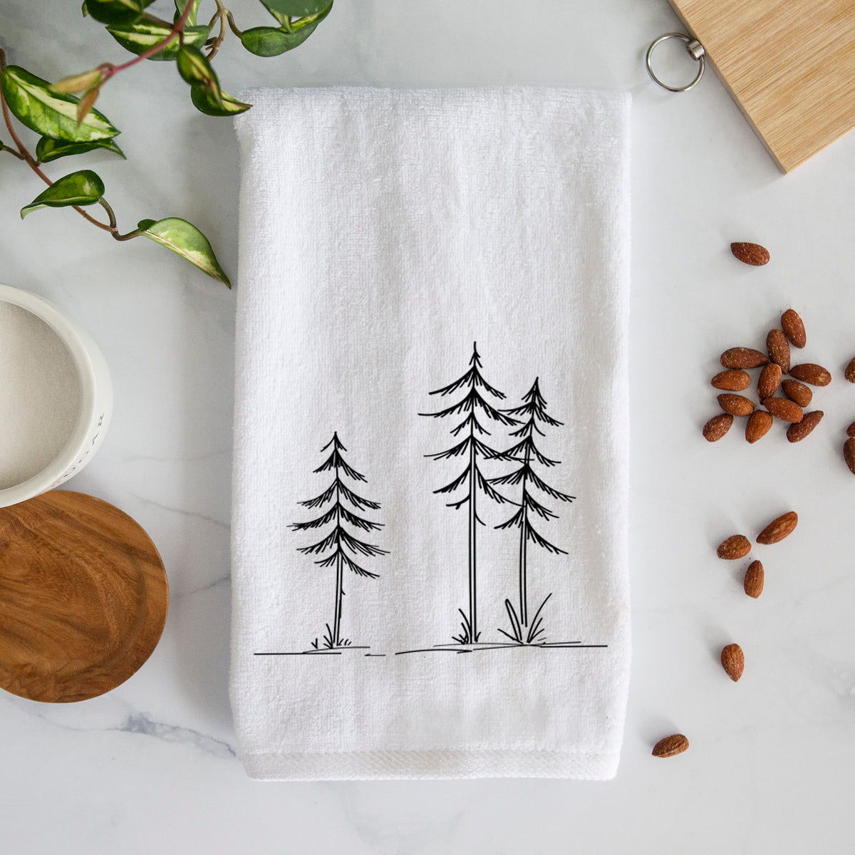 Three Pines Premium Decorative Hand Towel
