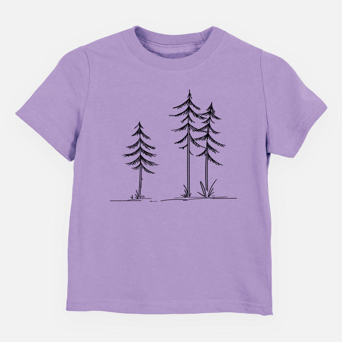 Three Pines - Toddler/Youth Shirt in Lavender