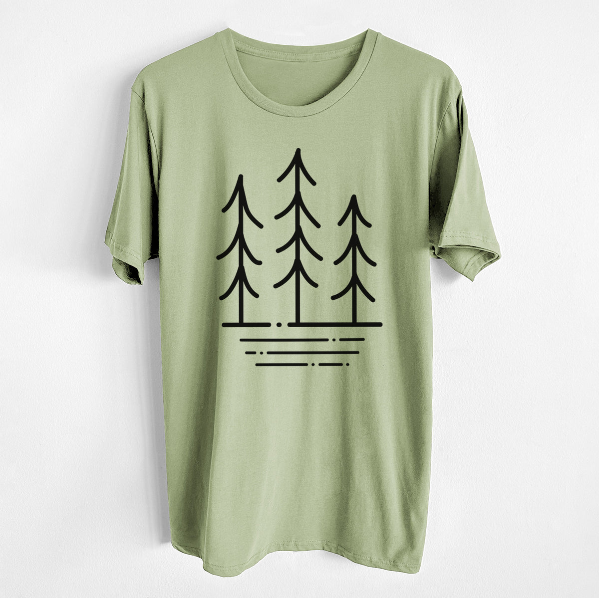 CLOSEOUT - Three Trees - Unisex Crewneck - Made in USA - 100% Organic Cotton