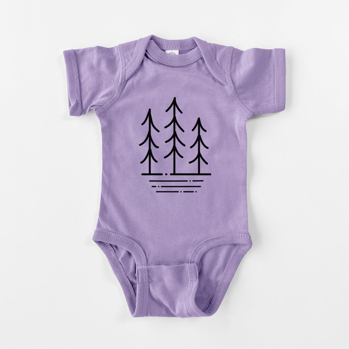 Three Trees - Baby Fine Jersey Bodysuit