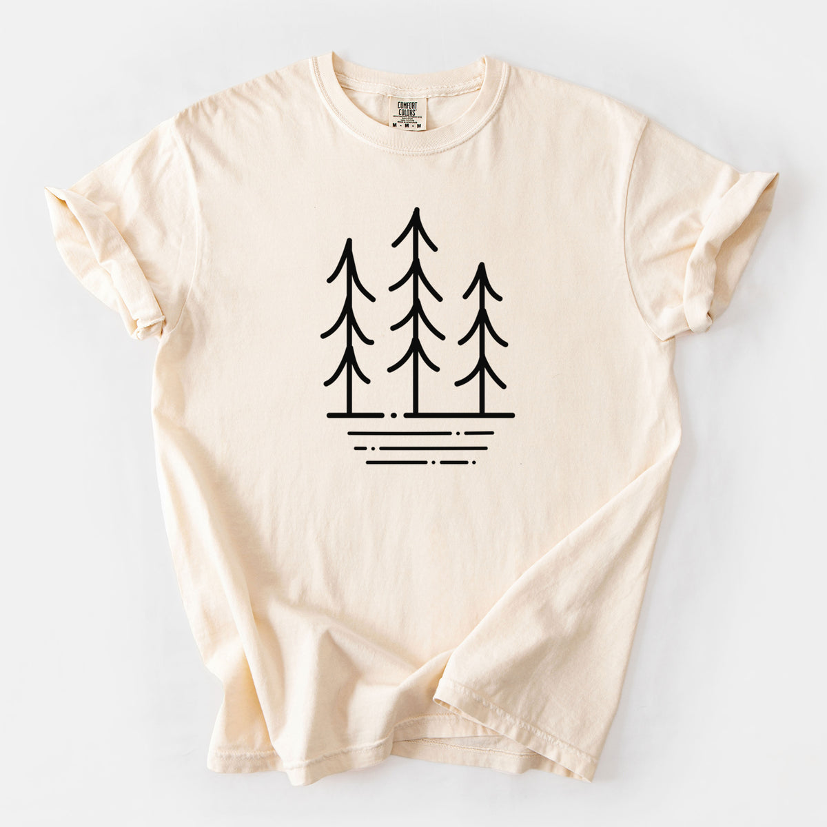 Three Trees - Unisex Comfort Colors Garment-Dyed Heavyweight T-shirt