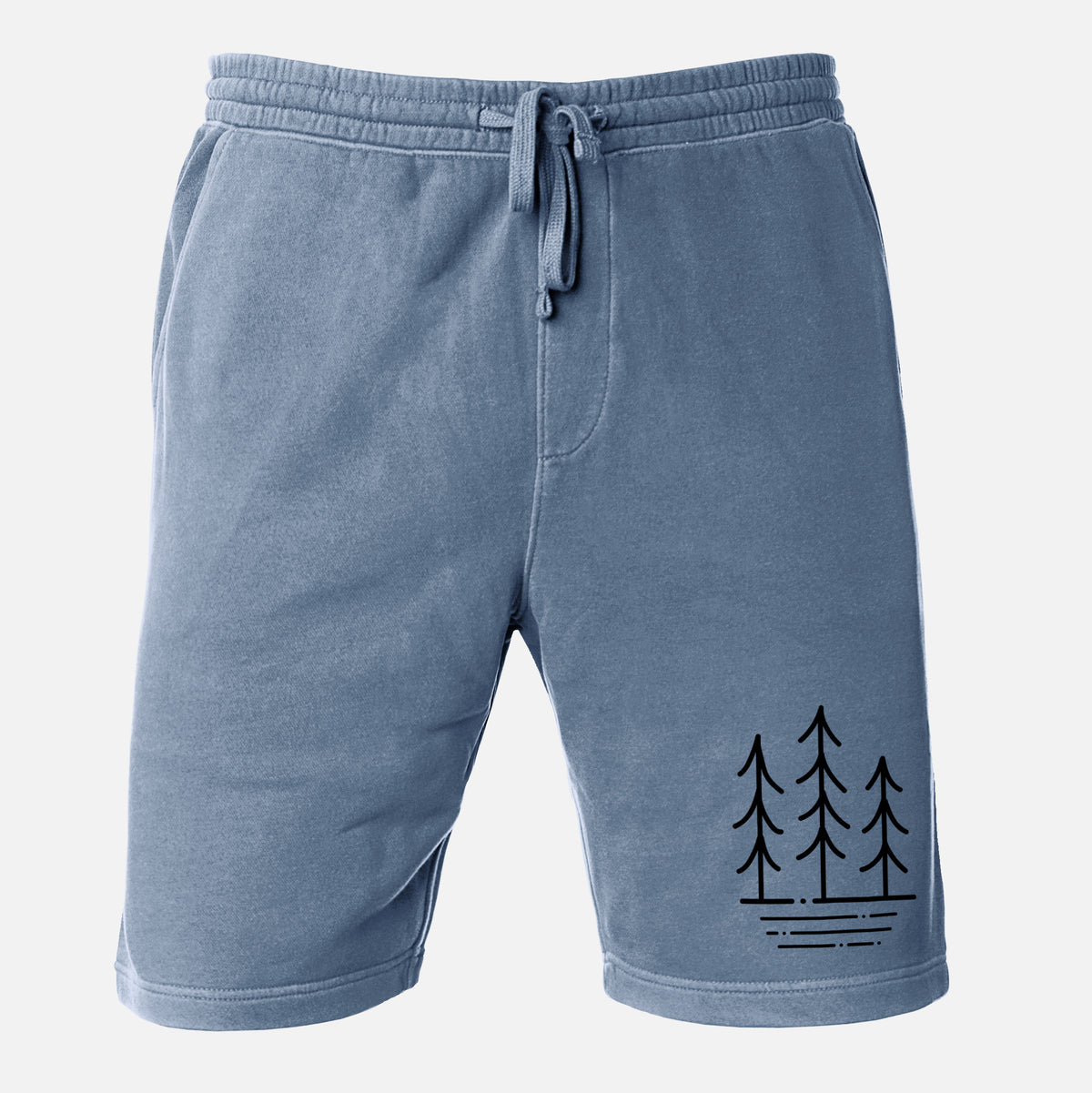 Three Trees - Unisex Pigment Dyed Shorts