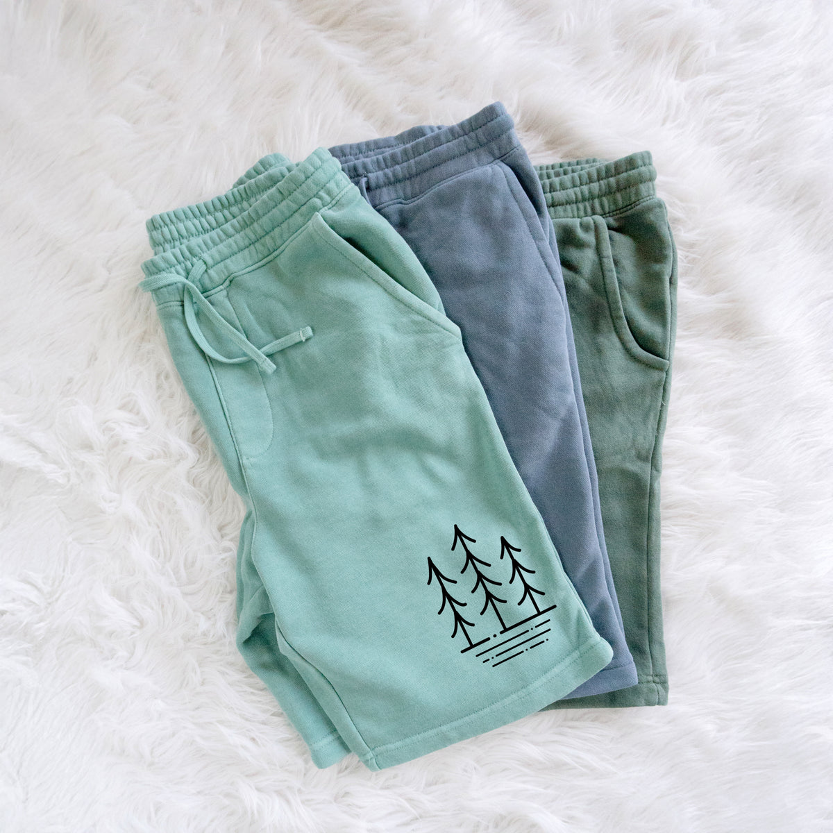 Three Trees - Unisex Pigment Dyed Shorts