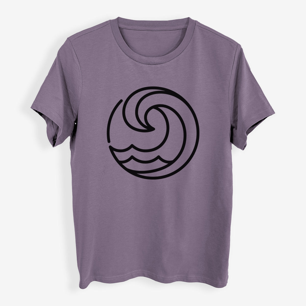 Tidal Wave Circle - Womens Everyday Maple Tee