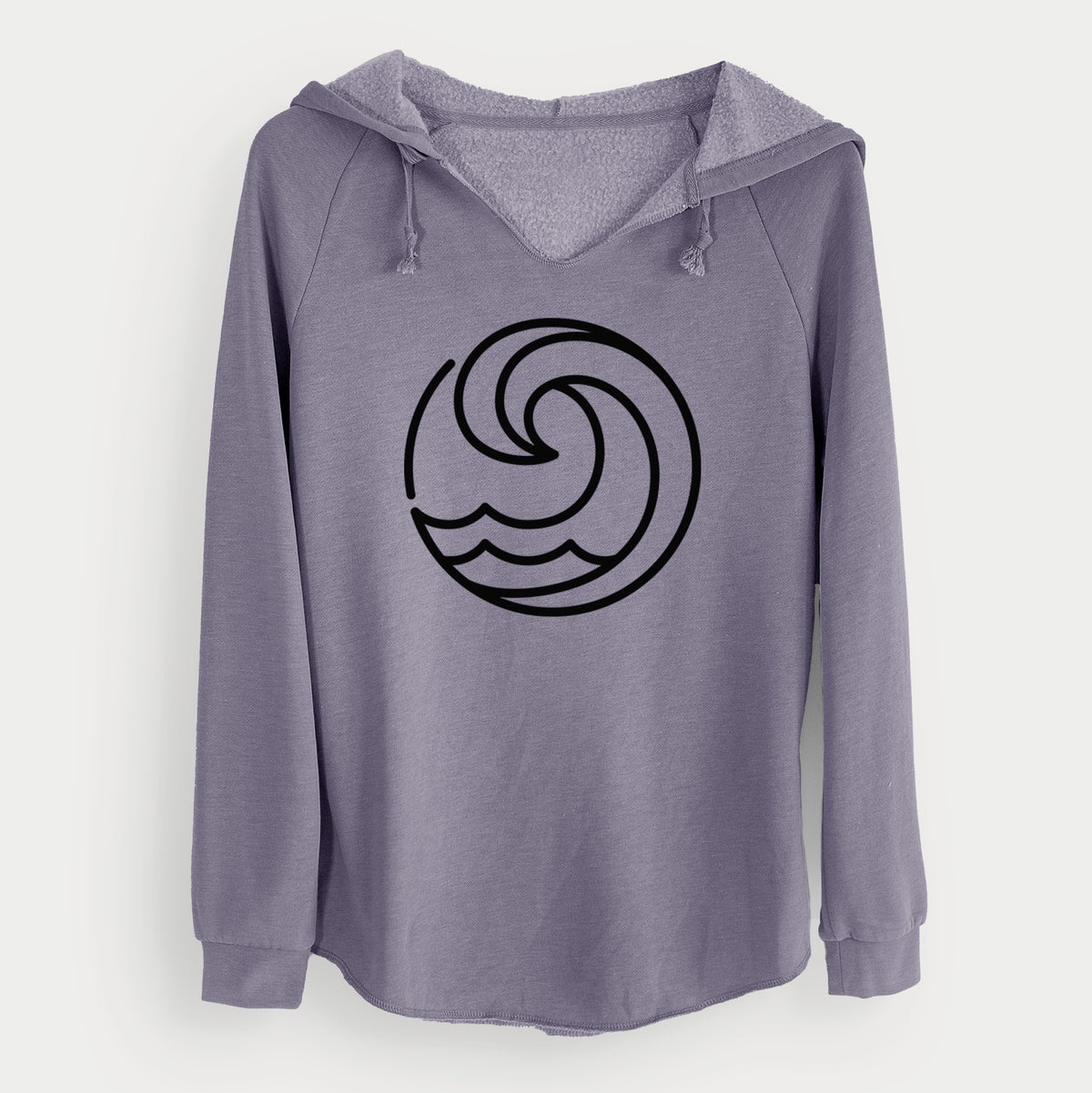 Tidal Wave Circle - Cali Wave Hooded Sweatshirt