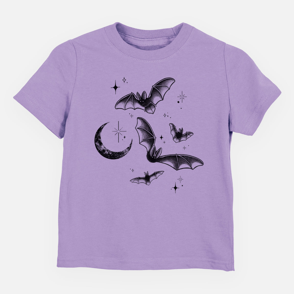 Townsend's Bats Under a Crescent Moon - Toddler/Youth Shirt