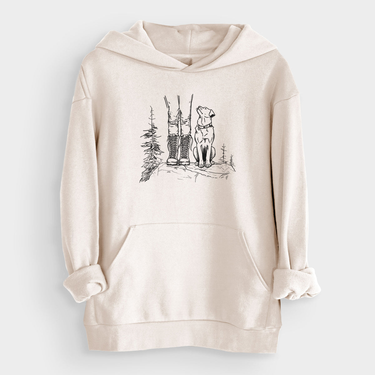 Trail Companions - Hiking with Dogs  - Bodega Midweight Hoodie