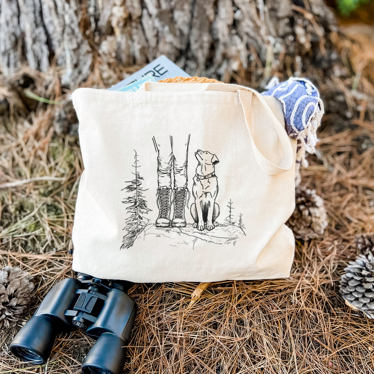 Trail Companions - Hiking with Dogs - Tote Bag