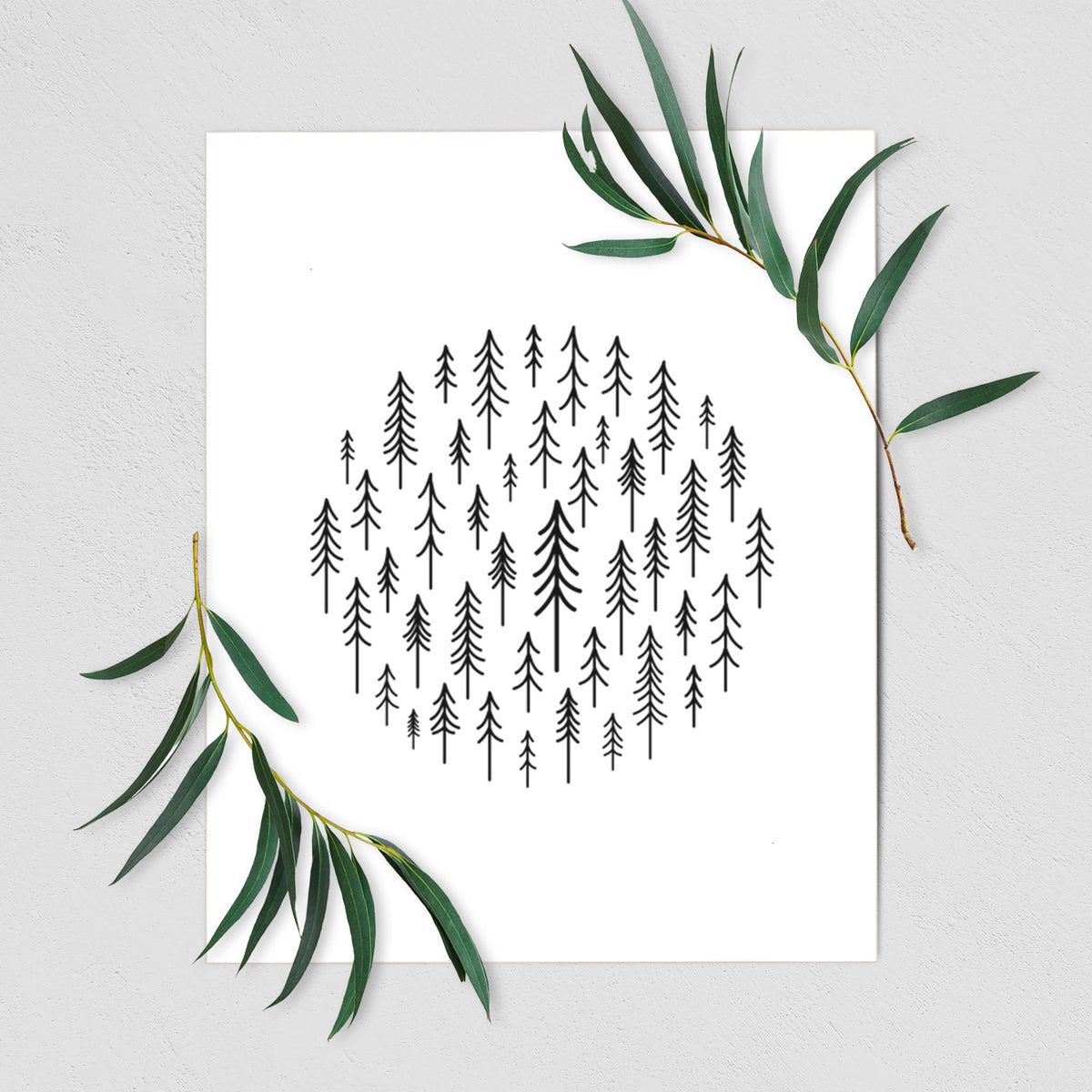 CIrcle of Trees - Fine Art Print