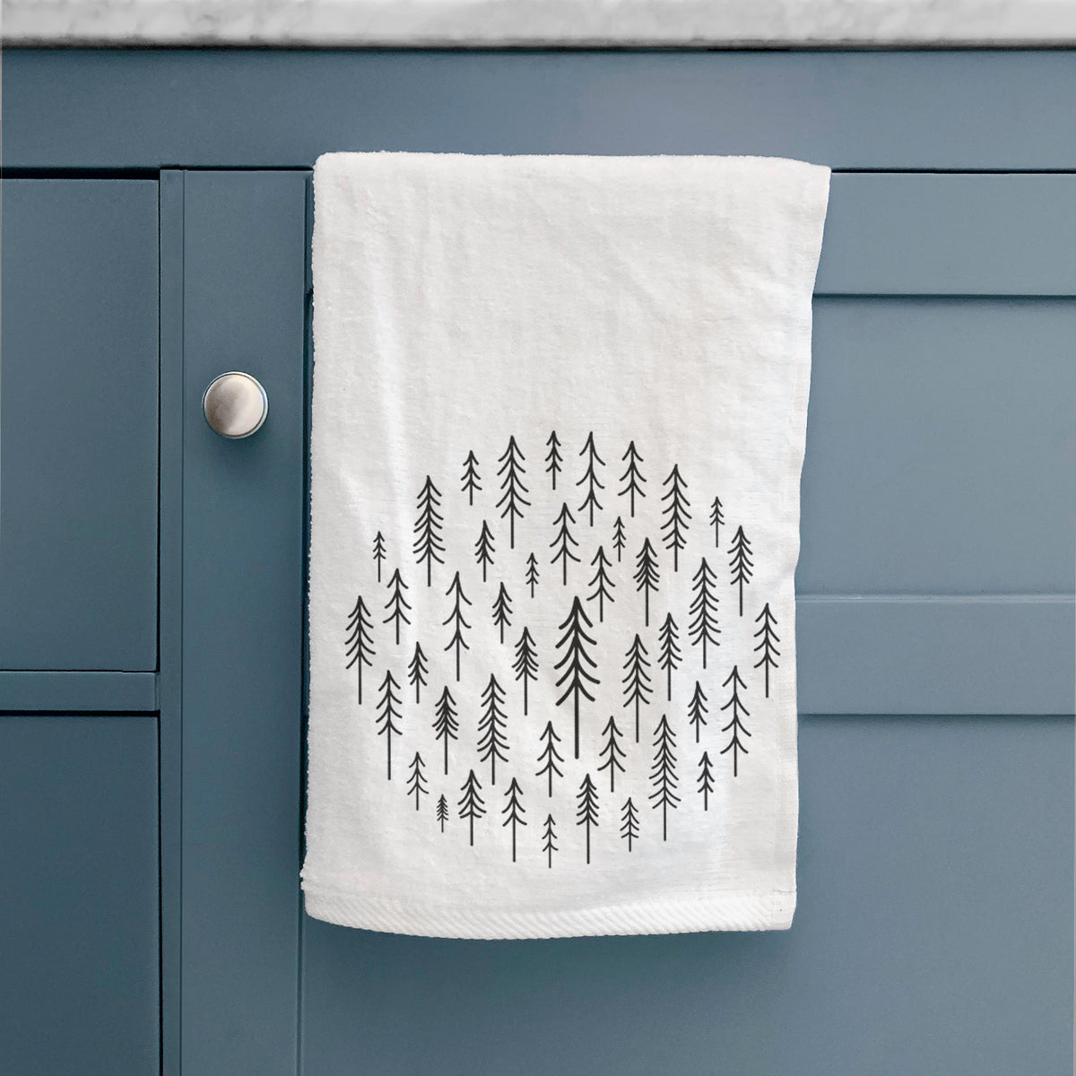 CIrcle of Trees Premium Decorative Hand Towel