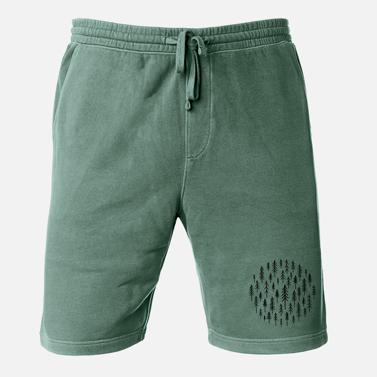 CIrcle of Trees - Unisex Pigment Dyed Shorts
